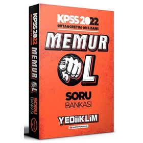 2022 KPSS Ortaöğretim Ön Lisans Memur Ol Soru Bankası-Yediiklim Yayınları