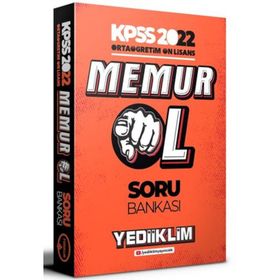 2022 KPSS Ortaöğretim Ön Lisans Memur Ol Soru Bankası-Yediiklim Yayınları