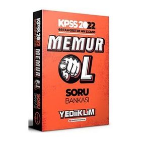 2022 KPSS Ortaöğretim Ön Lisans Memur Ol Soru Bankası-Yediiklim Yayınları