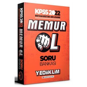 2022 KPSS Ortaöğretim Ön Lisans Memur Ol Soru Bankası-Yediiklim Yayınları