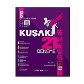 2022 KPSS Problemler Konu Özetli Soru Bankası Tamamı Video Çözümlü + KPSS Problemler Kuşak 21 Deneme Seti - Marka Yayınları