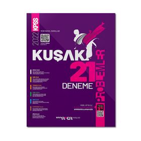2022 KPSS Problemler Konu Özetli Soru Bankası Tamamı Video Çözümlü + KPSS Problemler Kuşak 21 Deneme Seti - Marka Yayınları