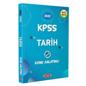 2022 KPSS Tarih Konu Anlatımlı Data Yayınları