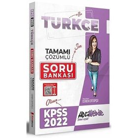 2022 KPSS Türkçe Tamamı Çözümlü Soru Bankası