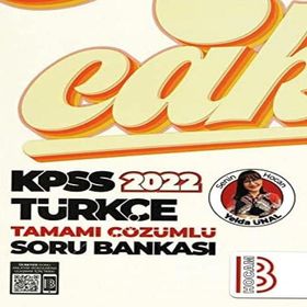 2022 KPSS Türkçe Tamamı Çözümlü Soru Bankası