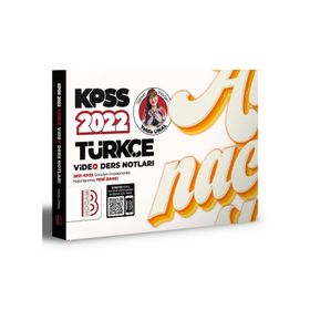 2022 KPSS Türkçe Video Ders Notları Benim Hocam Yayınları