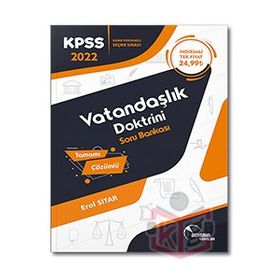 2022 KPSS Vatandaşlık Soru Bankası - Doktrin Yayınları