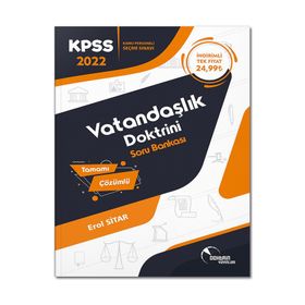 2022 KPSS Vatandaşlık Soru Bankası - Doktrin Yayınları