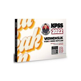 2022 KPSS Vatandaşlık Video Ders Notları