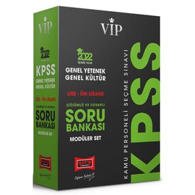 2022 Kpss Vip Genel Yetenek Genel Kültür Lise Ön Lisans Modüler Soru Bankası-Yargı Yayınları