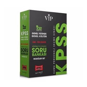 2022 Kpss Vip Genel Yetenek Genel Kültür Lise Ön Lisans Modüler Soru Bankası-Yargı Yayınları