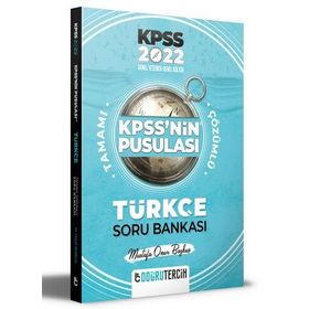 2022 KPSS'nin Pusulası Türkçe Soru Bankası Doğru Tercih Yayınları