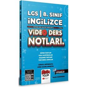 2022 LGS 8. Sınıf İngilizce Video Ders Notları ve Konu Anlatımı - Benim Hocam Yayınları