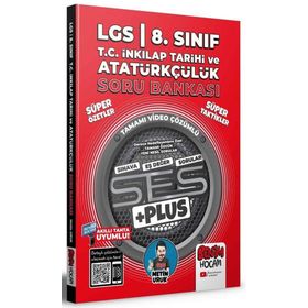 2022 Lgs 8. Sınıf İnkılap Tarihi ve Atatürkçülük Ses Plus Soru Bankası - Benim Hocam Yayıncılık