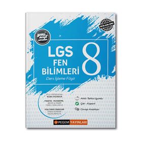 2022 LGS Fen Bilimleri Ders İşleme Föyü - Pegem Akademi Yayıncılık