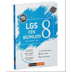 2022 LGS Fen Bilimleri Ders İşleme Föyü - Pegem Akademi Yayıncılık