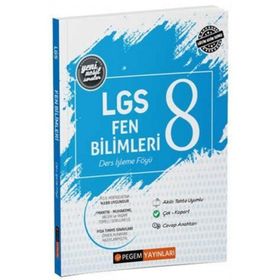 2022 LGS Fen Bilimleri Ders İşleme Föyü - Pegem Akademi Yayıncılık
