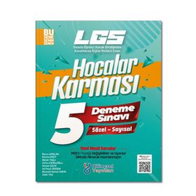 2022 LGS Hocalar Karması 5 Deneme Sınavı - Bilinçsel Yayınları