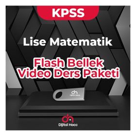 2022 Lise Matematik ÖABT Flash Bellek Video Ders Paketi Dijital Hoca Akademi