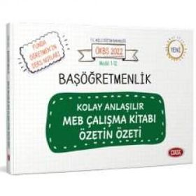 2022 MEB ÖKBS Başöğretmenlik Kolay Anlaşılır MEB Çalışma Kitabı Özetin Özeti - Data Yayınları