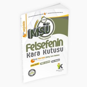 2022 Msü Felsefenin Kara Kutusu Konu Özetli Dijital Çözümlü Çıkmış Soru Bankası