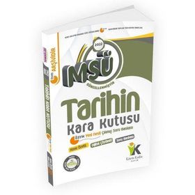 2022 Msü Tarihin Kara Kutusu Konu Özetli Dijital Çözümlü Çıkmış Soru Bankası