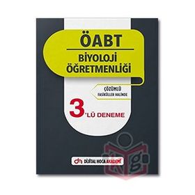 2022 ÖABT Biyoloji Öğretmenliği Çözümlü 3'lü Deneme - Dijital Hoca Akademi