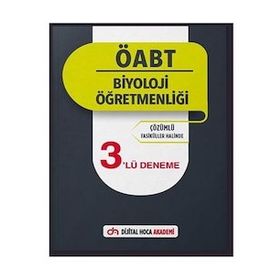 2022 ÖABT Biyoloji Öğretmenliği Çözümlü 3'lü Deneme - Dijital Hoca Akademi