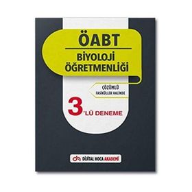 2022 ÖABT Biyoloji Öğretmenliği Çözümlü 3'lü Deneme - Dijital Hoca Akademi