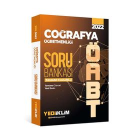 2022 ÖABT Coğrafya Öğretmenliği Tamamı Çözümlü Soru Bankası-Yediiklim Yayınları
