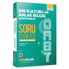 2022 ÖABT Din Kültürü ve Ahlak Bilgisi Öğretmenliği Tamamı Çözümlü Soru Bankası-Yediiklim Yayınları
