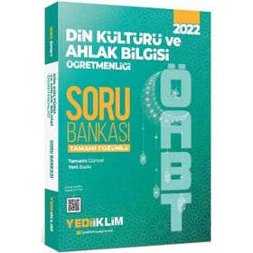 2022 ÖABT Din Kültürü ve Ahlak Bilgisi Öğretmenliği Tamamı Çözümlü Soru Bankası-Yediiklim Yayınları