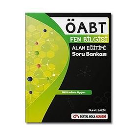 2022 ÖABT Fen Bilgisi Öğretmenliği Alan Eğitimi Soru Bankası - Dijital Hoca Akademi