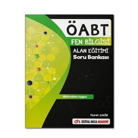 2022 ÖABT Fen Bilgisi Öğretmenliği Alan Eğitimi Soru Bankası - Dijital Hoca Akademi