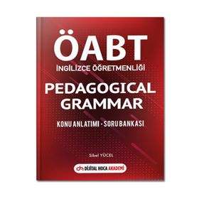 2022 ÖABT İngilizce Öğretmenliği Pedagogical Grammer Konu Anlatımı Soru Bankası - Dijital Hoca Akademi