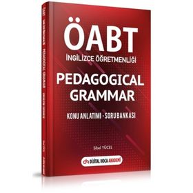 2022 ÖABT İngilizce Öğretmenliği Pedagogical Grammer Konu Anlatımı Soru Bankası - Dijital Hoca Akademi