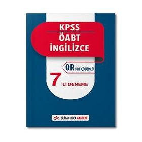 2022 ÖABT İngilizce Öğretmenliği QR Çözümlü 7 Deneme - Dijital Hoca Akademi