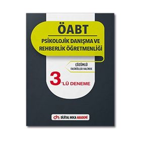 2022 ÖABT Psikolojik Danışma ve Rehberlik Öğretmenliği Çözümlü 3'lü Deneme - Dijital Hoca Akademi