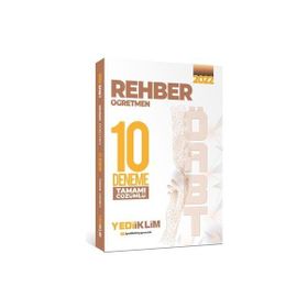 2022 ÖABT Rehber Öğretmen Tamamı Çözümlü 10 Deneme - Yediiklim Yayınları