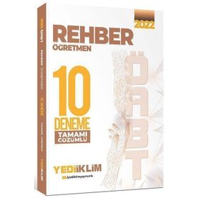 2022 ÖABT Rehber Öğretmen Tamamı Çözümlü 10 Deneme - Yediiklim Yayınları