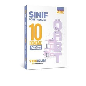 2022 ÖABT Sınıf Öğretmenliği Tamamı Çözümlü 10 Deneme - Yediiklim Yayınları