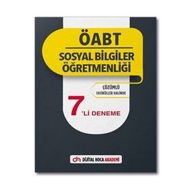 2022 ÖABT Sosyal Bilgiler Öğretmenliği Çözümlü 7'li Deneme - Dijital Hoca Akademi