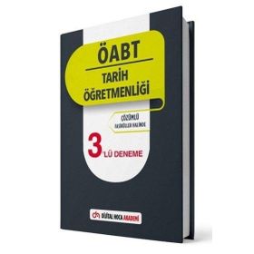 2022 ÖABT Tarih Öğretmenliği Çözümlü 3l'ü Deneme - Dijital Hoca Akademi