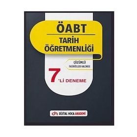 2022 ÖABT Tarih Öğretmenliği Çözümlü 7'li Deneme - Dijital Hoca Akademi