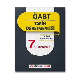 2022 ÖABT Tarih Öğretmenliği Çözümlü 7'li Deneme - Dijital Hoca Akademi