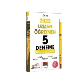 2022 ÖKBS Kariyer Basamakları Uzman Öğretmenlik Sınavına Yönelik Tamamı Çözümlü 5 Deneme Yargı Yayınları