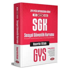 2022 Sosyal Güvenlik Kurumu Sgk Gys Hazırlık Kitabı - Data Yayınları