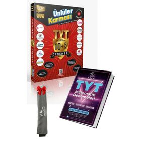2022 Tyt 10+5 Deneme Ünlüler Karması ve Tyt 12 Matematik Deneme Akca Yayınları