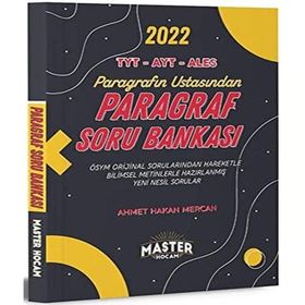 2022 TYT - AYT - ALES Paragraf Soru Bankası Master Hocam Serisi