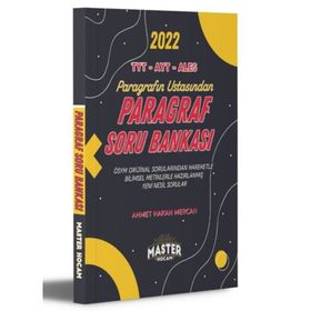2022 TYT - AYT - ALES Paragraf Soru Bankası Master Hocam Serisi